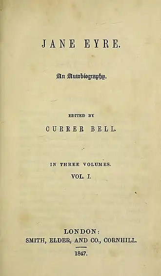 Titelpagina van de eerste uitgave