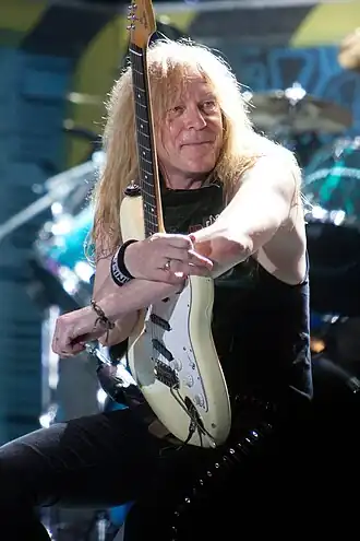 Janick Gers in 2010