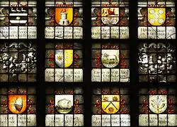 Derde detail van het door Tomberg in 1656 gemaakte glas