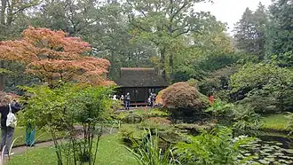 Tuin in 2023 met vele bezoekers