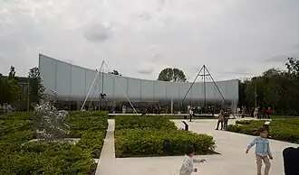 Paviljoen Nicolas Ruinart (frontzicht)