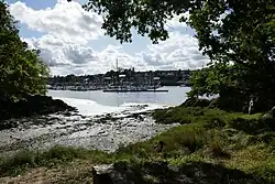 Oever van de rivier Jaudy