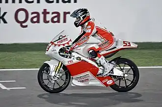 Jasper Iwema op Losail 2010