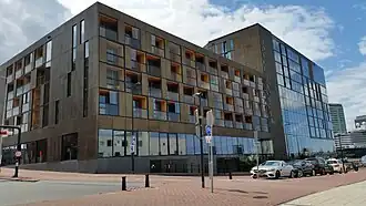 Hotel Jakarta, gezien vanuit het noordoosten (juli 2019)