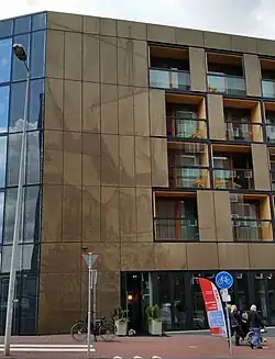 Idem, met silhouet VOC-schip