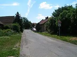 Straat in het dorp