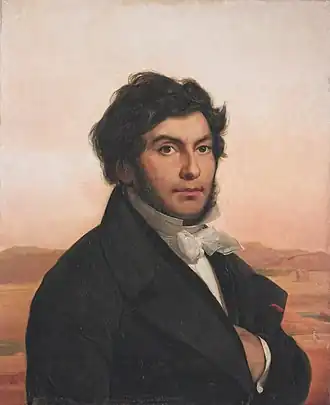 Portret door Léon Cogniet (1831)