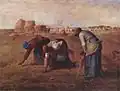 Arenleessters (Des glaneuses) (1857) Jean-François Millet