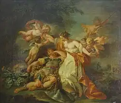 J-H. Fragonard, Rinaldo en Armida