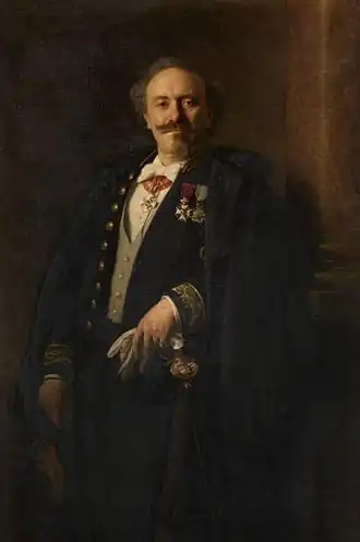 Jean-Jacques Winders, geportretteerd door Edouard de Jans