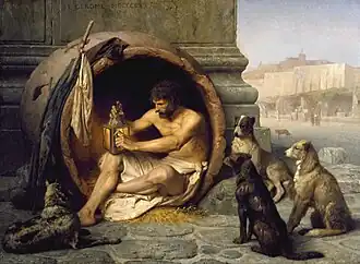 Diogenes (1860) door Jean-Léon Gerôme