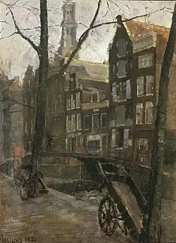 Amsterdamse gracht (1933), collectie MNHA