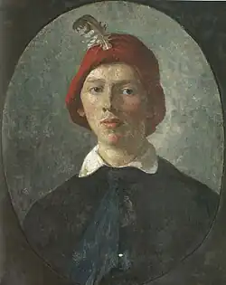 zelfportret (ca. 1917)