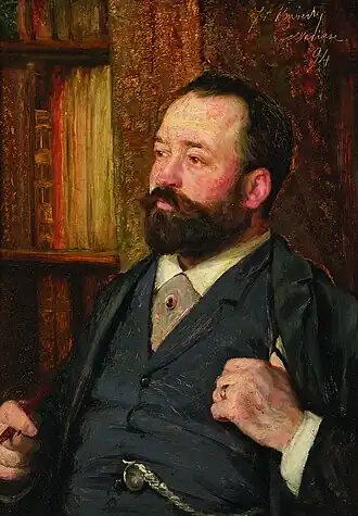 Portret van Engels (Jean-Pierre Huberty, 1894)