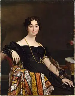 Portret van mevrouw Leblanc - Ingres
