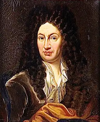 Anoniem portret van Chapelain.