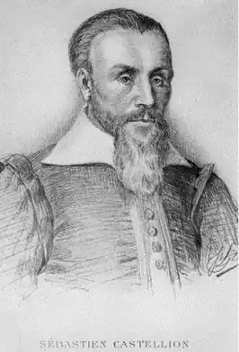 Sébastien Castellion afgebeeld door Jean-Paul Laurens