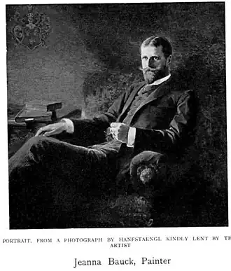 Portret van een man (Women Painters of the World)