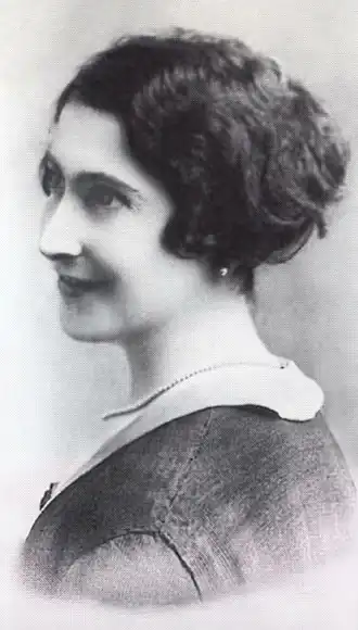 Jeanne Calment in 1915 (40 jaar oud)