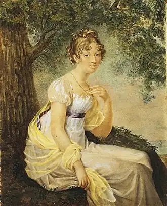 Zelfportret, ca. 1800 (Musée Rath, Genève).