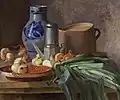 Nature morte à la cruche et aux légumes (circa 1900)
