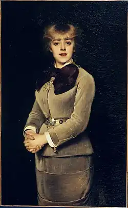 Portret van Jeanne Samary (1879), Musée Carnavalet