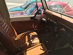 CJ-7 Laredo, interieur
