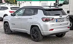 Jeep Compass, facelift (sinds 2020), achteraanzicht