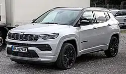 Jeep Compass, facelift (sinds 2020), vooraanzicht