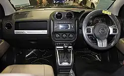 Jeep Compass (2006-2011), interieur
