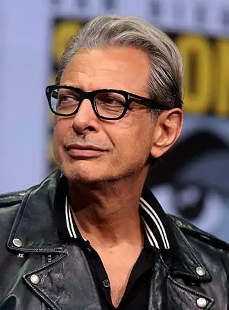 Goldblum tijdens de San Diego Comic-Con in 2017