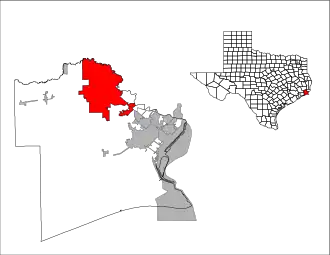 Locatie van Beaumont