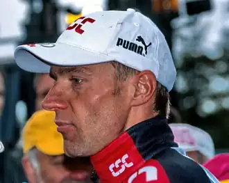 Jens Voigt tijdens de Ronde van Duitsland 2004