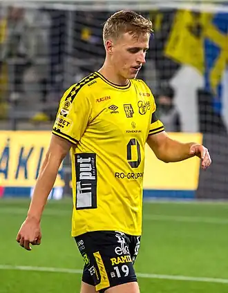 Okkels namens IF Elfsborg in 2023