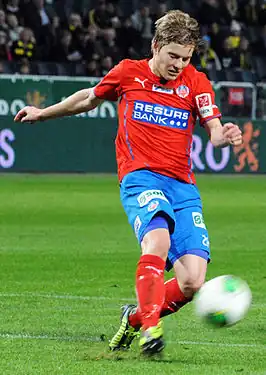 Uronen in 2013 als speler van Helsingborgs IF