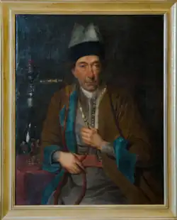 Portret van een Armeense koopman (1769)