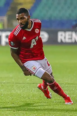 Sinclair in 2020 bij CSKA Sofia