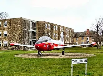 Een Jet Provost in de No. 1 Flying Training School