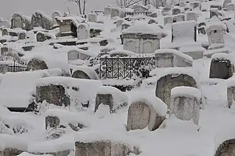 Oude joodse begraafplaats van Sarajevo