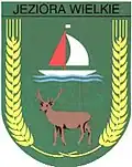 Wapen van gemeente Jeziora Wielkie
