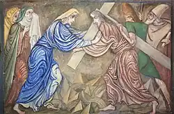 J.M. Ydema - Jezus ontmoet zijn moeder op weg naar Golgotha