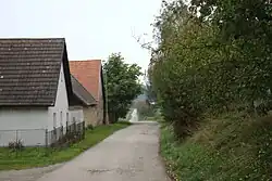 Huizen in het dorp (2014)