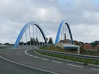 De nieuwe brug van Koppenaksfoort