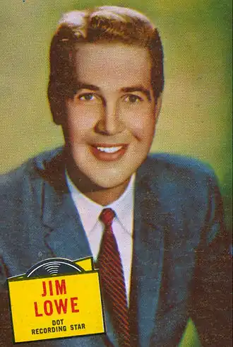 Jim Lowe in 1957