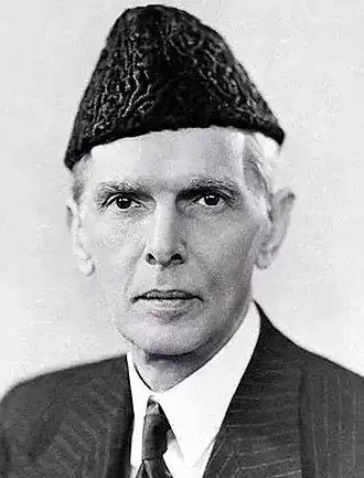 Ali Jinnah in 1945
