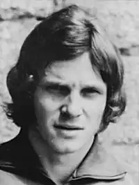 Joachim Fritsche bij het WK voetbal 1974