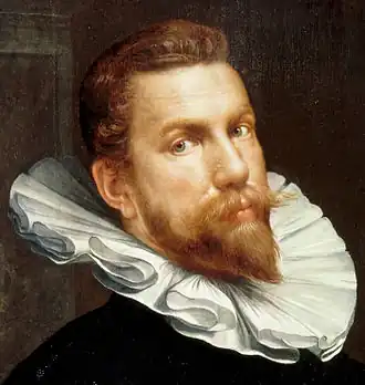 Zelfportret (detail), 1601, Centraal Museum, Utrecht