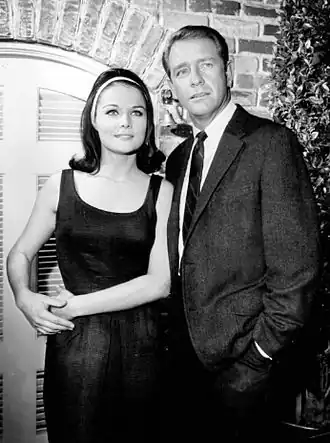 Blackman met Richard Crenna in 1965