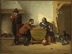 Schaakspelende krijgslieden – Fries Museum