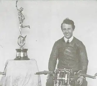 Jock Porter bouwde zijn eigen New Gerrard-motorfietsen en werd er in 1925 en 1926 Europees kampioen mee